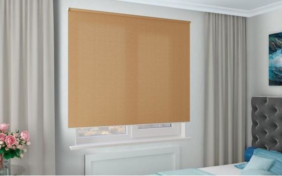 El retrete de la cocina del cuarto de baño de la elevación del apagón de las persianas de ventana del rodillo de la oficina tira abajo de persianas