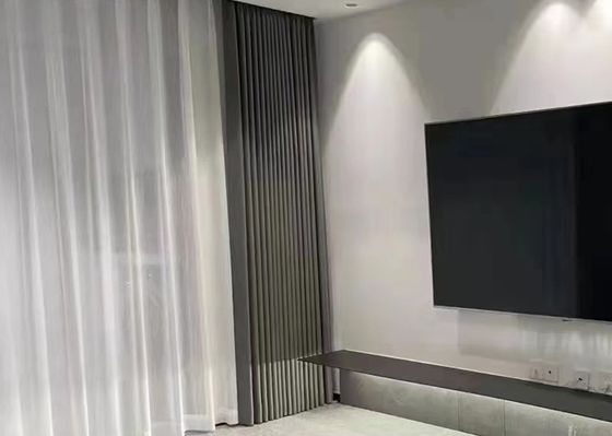 Tipo moderno ajustable flexible del hotel del terciopelo del apagón de las cortinas