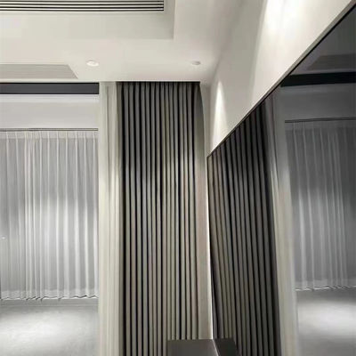Tipo moderno ajustable flexible del hotel del terciopelo del apagón de las cortinas