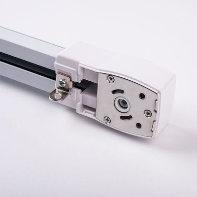 El fabricante al por mayor Silent Design Ripple dobla la vía eléctrica de aluminio de la cortina del Smart Home del motor de Wifi Tuya