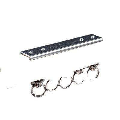 Cortina de encargo Rod Track Aluminum Alloy Material del hotel para decorativo