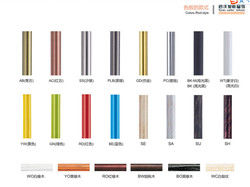 Diseños clásicos de la decoración antis - telón de acero de acabado Rod del metal del oro de Chrome de la astilla de cobre amarillo del Anti-cobre