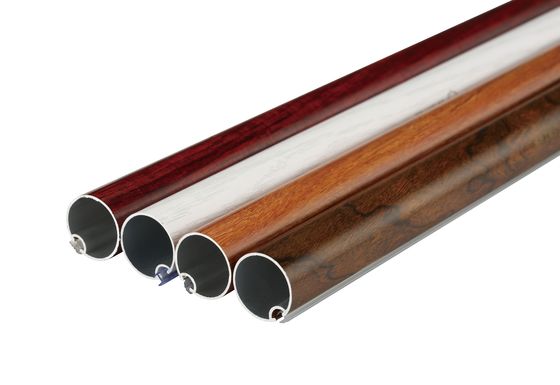 Oro que se resume la cortina de aluminio poste extensible para el hotel casero