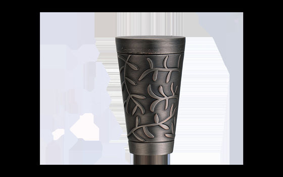 Anillo de soportes de aluminio de Rod Anti Rust With Cover del tubo de la cortina del metal