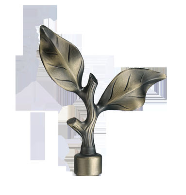 Cortina Rod End Cap Curtain Accessories de la astilla del oro