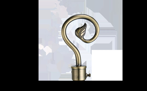 Soporte de Rod Double Bracket Wall Curtain de la cortina de Rod Aluminum Bar Ceiling Mount