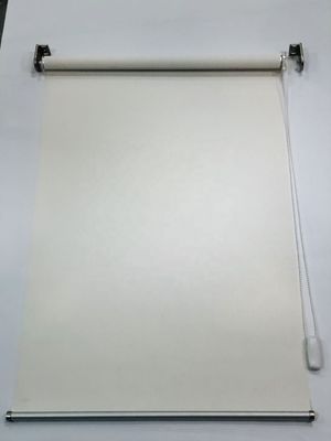 sombras del rodillo de la tela de 38m m, persianas de aluminio decorativas del apagón de la ventana del tubo