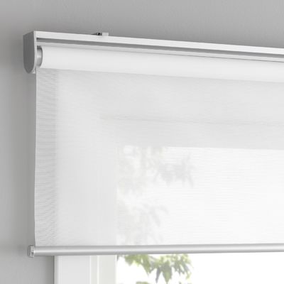 Manual de Grey Fireproof Roller Window Blinds de la tela para la oficina casera del hospital