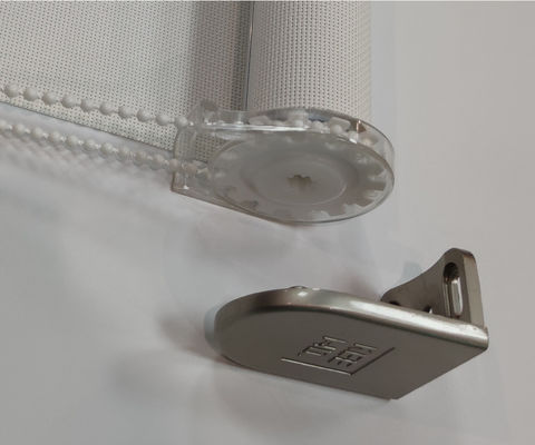 Manual de Grey Fireproof Roller Window Blinds de la tela para la oficina casera del hospital