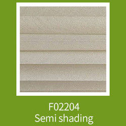 Grey Honeycomb Blackout Blinds de filtración ligero, sombras celulares atadas modernas