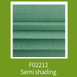 Grey Honeycomb Blackout Blinds de filtración ligero, sombras celulares atadas modernas