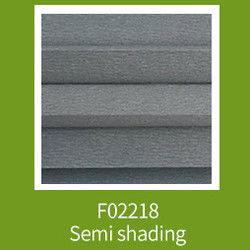 Grey Honeycomb Blackout Blinds de filtración ligero, sombras celulares atadas modernas