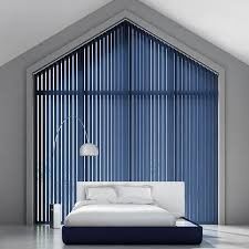 La vertical de lujo de la ventana de 89m m 127m m ciega el material manual de la tela