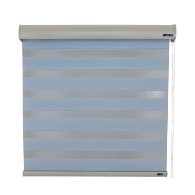 La cebra motorizada escarpada del doble capa ciega el modelo horizontal para la ventana de mirador