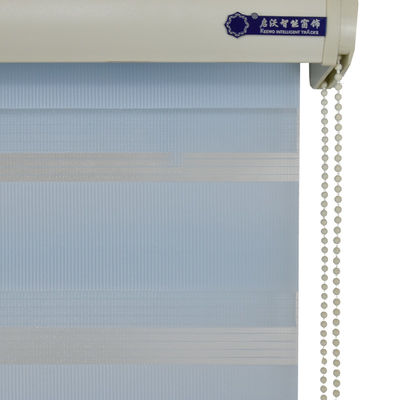 La cebra motorizada escarpada del doble capa ciega el modelo horizontal para la ventana de mirador