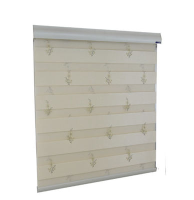 Persianas de ventana inteligentes de la tela de la impresión del apagón para la decoración casera
