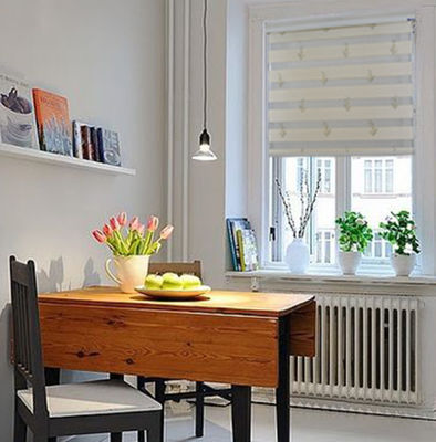 Persianas de ventana inteligentes de la tela de la impresión del apagón para la decoración casera