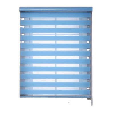 Cortina ciega rodante horizontal de la cebra para el dormitorio de la sala de estar