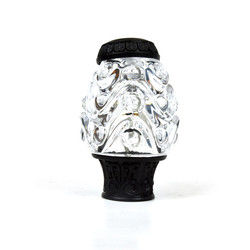 Finials modificados para requisitos particulares Crystal Curtain Rod Accessories de la cortina