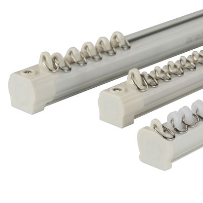 Carriles de cortina de Rod Price White Color Aluminum de la cortina para las cortinas