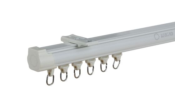 Carriles de cortina de Rod Price White Color Aluminum de la cortina para las cortinas