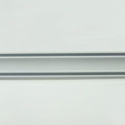 Carril de cortina doble material de aluminio de 2 pistas del soporte de la pared del techo con la vía Gli de la cortina