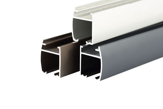 Color blanco de la vía de aluminio de la cortina para el ODM casero de la decoración