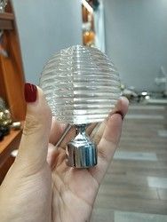 De la fábrica accesorios cristalinos de la barra de cortina del metal directamente al por mayor 16/19m m 28m m