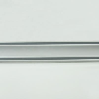 Pista de aluminio libre de la cortina del techo del carril de cortina del soporte doble para la decoración casera