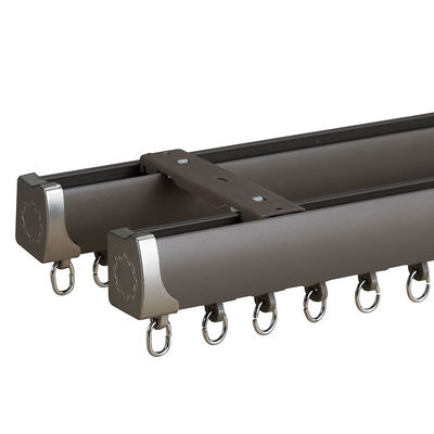 Vía de aluminio manual de la cortina para la decoración casera de la ventana