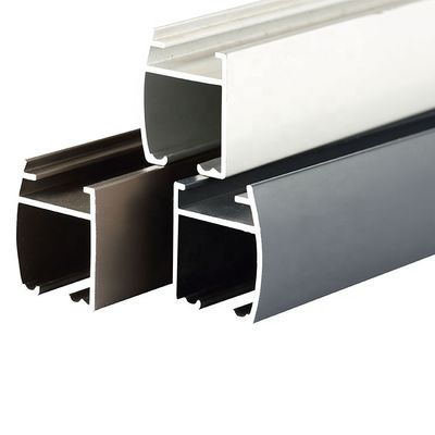 solos carriles y barra de aluminio de cortina del planeador nano resistente sin cuerda del techo ultra
