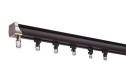 Pista silenciosa automática de montaje en el techo de la cortina para las cortinas de ventana