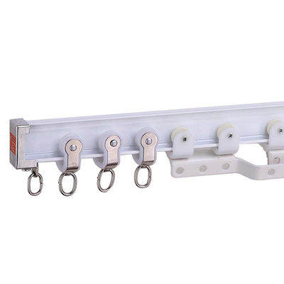 Vía curvada resistente de la cortina para la ventana de mirador de la ventana salediza