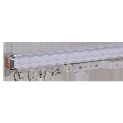 Pista silenciosa de la cortina del metal de aluminio con estilo montado en la pared montado techo