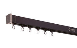 Pista de aluminio resistente montada techo de la cortina para la decoración casera