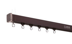 Pista de aluminio resistente montada techo de la cortina para la decoración casera