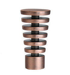 Cortina principal de cristal decorativa de lujo Roces de Rod Accessories Curtain Finials For de la cortina