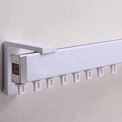 OEM negro blanco del ODM del color de la pista silenciosa de aluminio de la cortina del metal