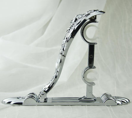 el soporte de aluminio de la barra de cortina de ventana del soporte de la barra de cortina del metal del hierro de la calidad subió 28/19 soporte de la barra de cortina