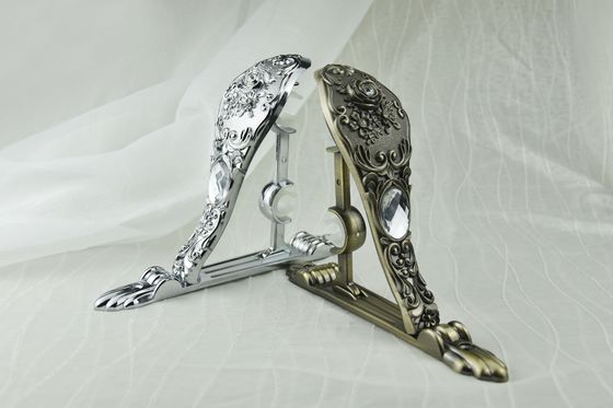 el soporte de aluminio de la barra de cortina de ventana del soporte de la barra de cortina del metal del hierro de la calidad subió 28/19 soporte de la barra de cortina