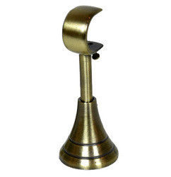 La sola cortina fuerte Rod Holder, cortina poste acorcheta 28m m de cobre amarillo antis
