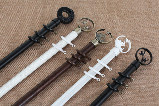 La cortina moderna decorativa Rod Rings 28m m con el electrochapado rocía superficial