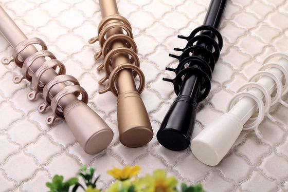 La cortina moderna decorativa Rod Rings 28m m con el electrochapado rocía superficial