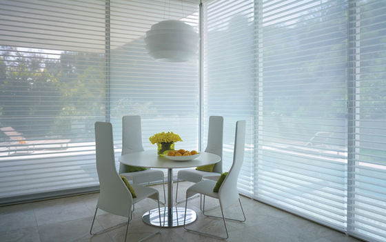 Estilo inteligente escarpado de ShangriLa de las persianas de ventana de la sombra de Sun para sombrear ligero completo