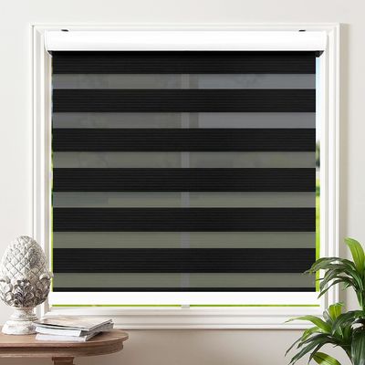 Oficina eléctrica a prueba de viento del café de Wifi Roman Blinds Contemporary Style For