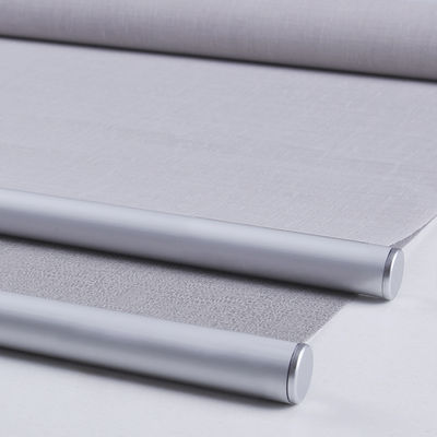 ODM moderno del OEM de Windows de la oficina de Grey Roller Blinds For Indoor de la tela manual