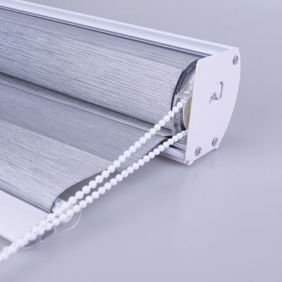 Sombras ciegas de la cebra moderna de la tela, apagón de las cortinas de la cebra para interior