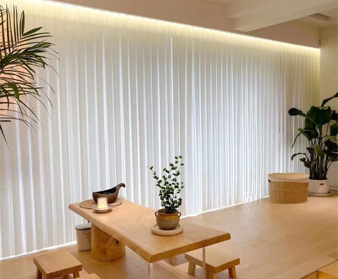 La vertical flexible de la ventana ciega los obturadores para el ODM del OEM de las oficinas del dormitorio