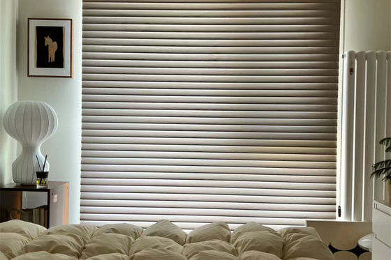 Persianas eléctricas del apagón del La de Shangri, sombras motorizadas del rodillo para la ventana