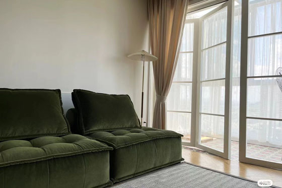 Las cortinas del La de Shangri del apagón del poliéster impermeabilizan control de cadena manual